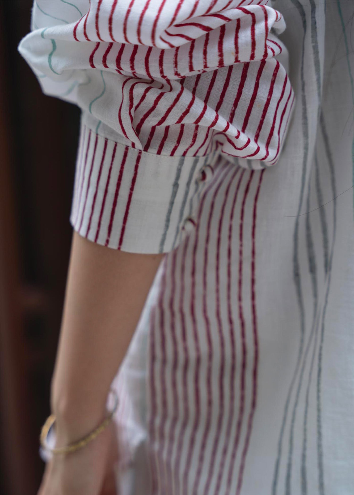 Pinstripe Linen Co-ord Set