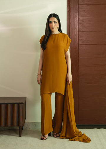 Mustard Tunic Set