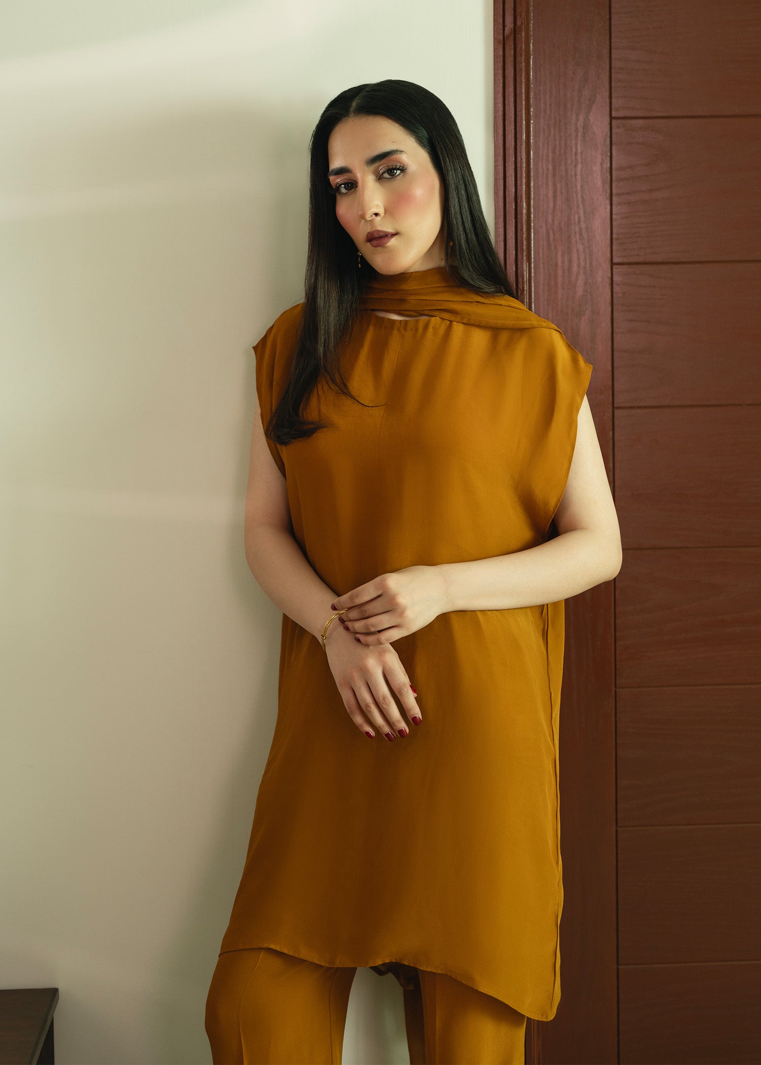Mustard Tunic Set