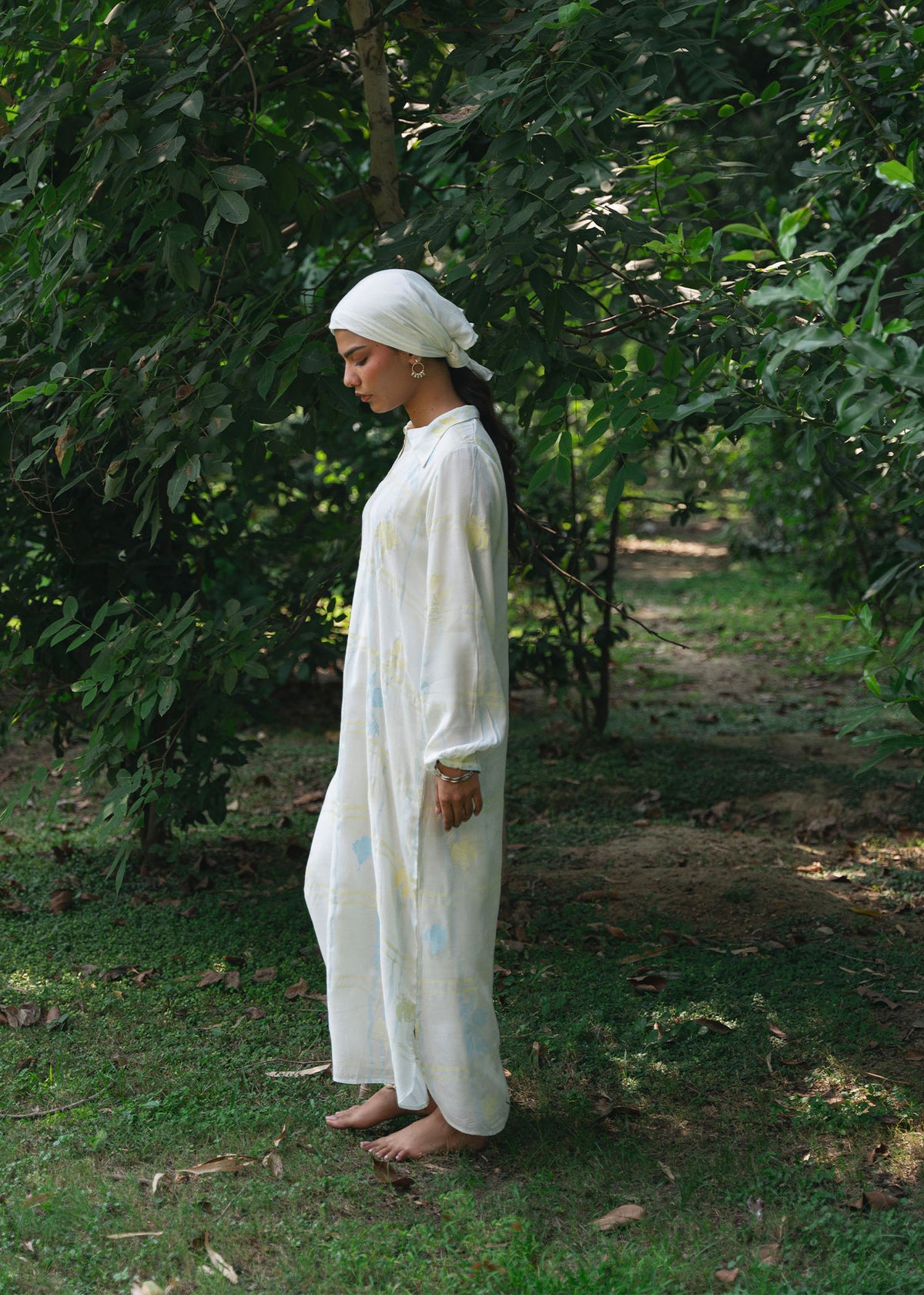 Cotton Silk Kaftan