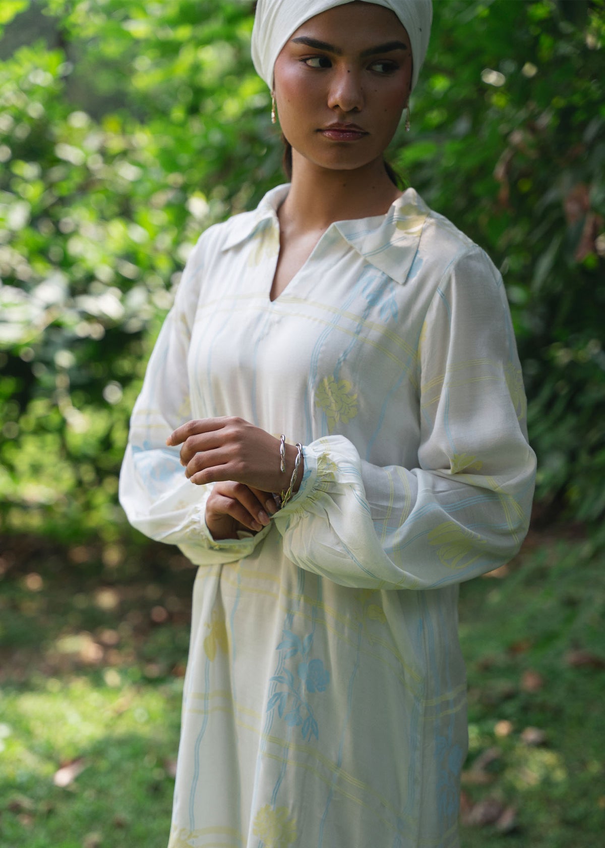 Cotton Silk Kaftan