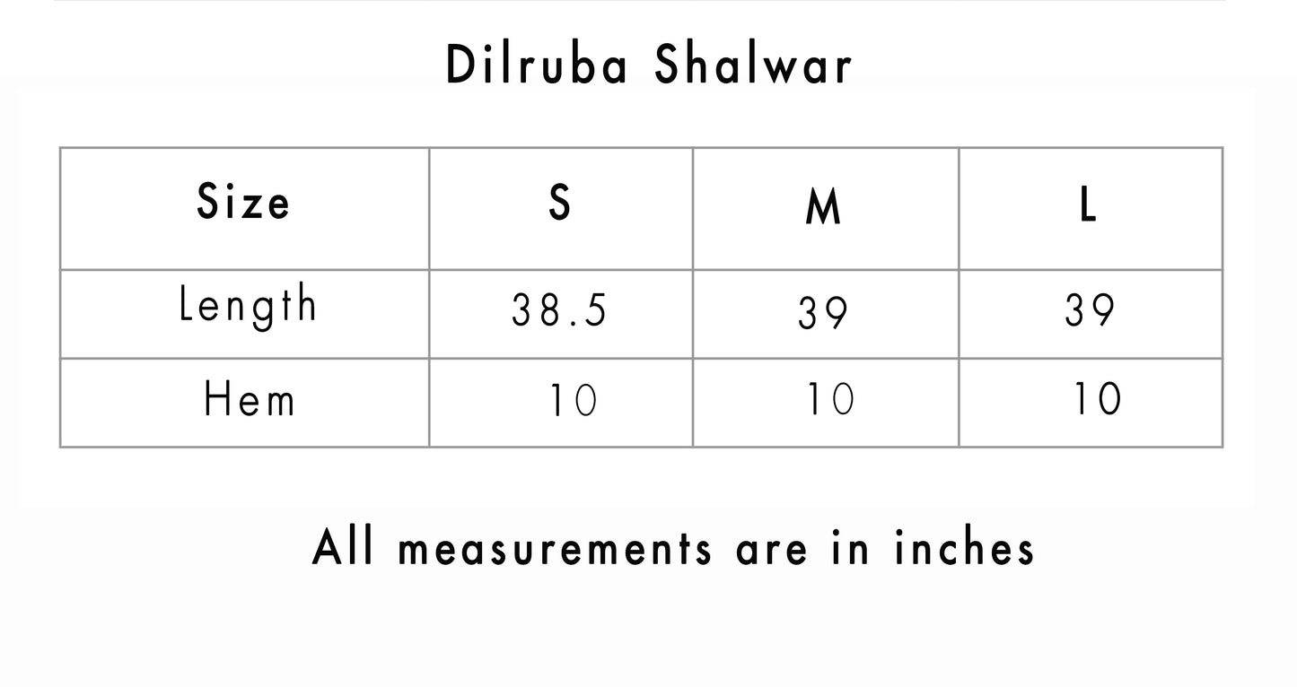 Dilruba Shalwar